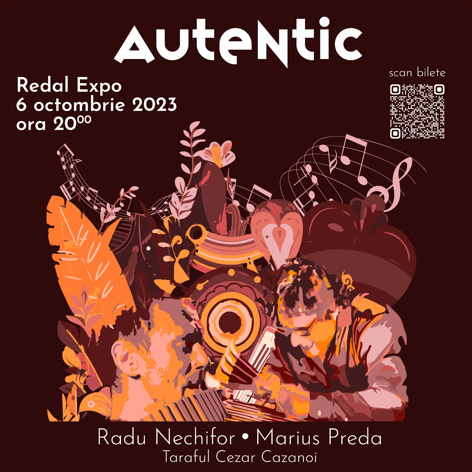 Concert Live lansare album AUTENTIC - Radu Nechifor & Marius Preda